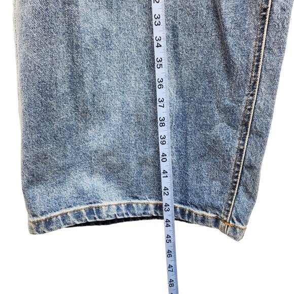 Wide Leg Mid Rise Blue Denim Jeans Size 22 Future Collective Womens Casual - Picture 7 of 10
